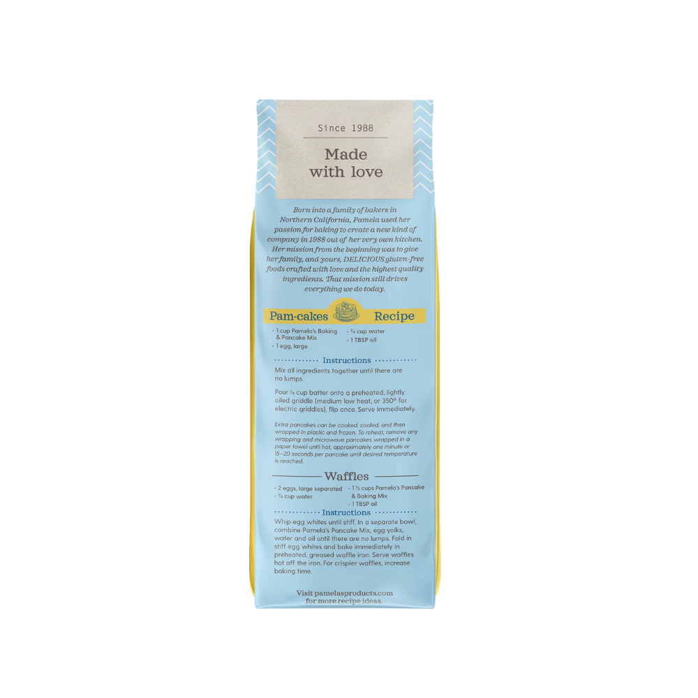 Pamela's Products, Gluten-Free Pancake & Baking Mix, 24 oz.
