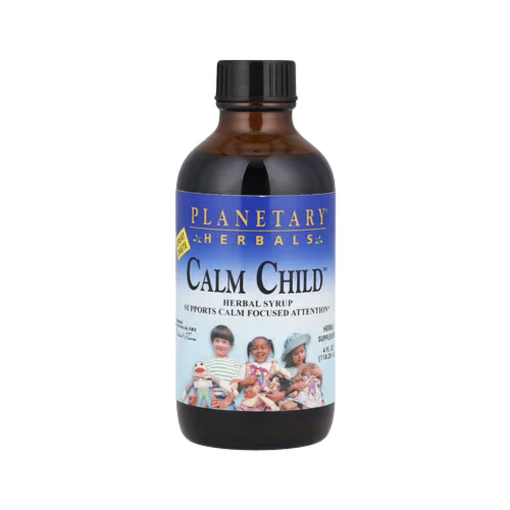 Planetary Herbals, Calm Child, Herbal Syrup, 4 fl oz (118.28 ml)
