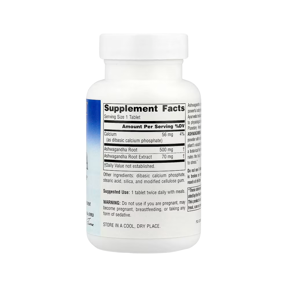 Planetary Herbals, Full Spectrum Ashwagandha 570mg, 60 Tablets