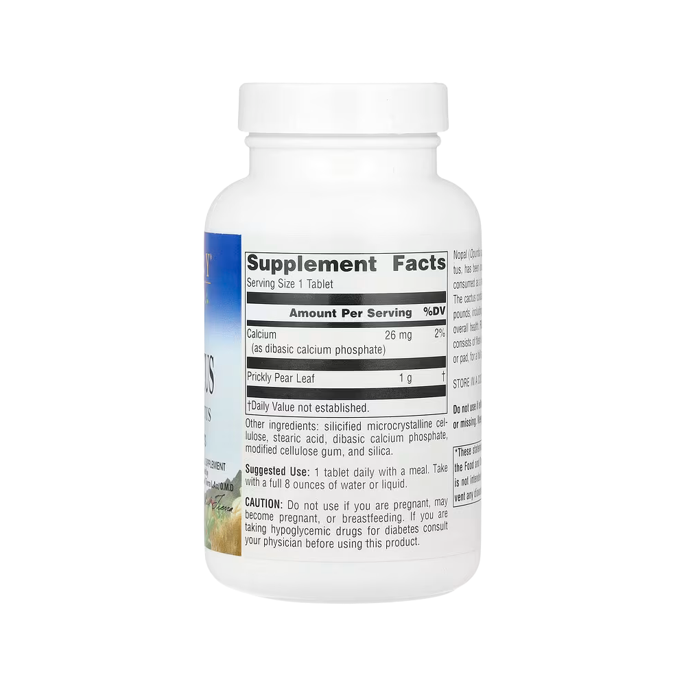 Planetary Herbals, Full Spectrum Nopal Cactus, 60 Tablets