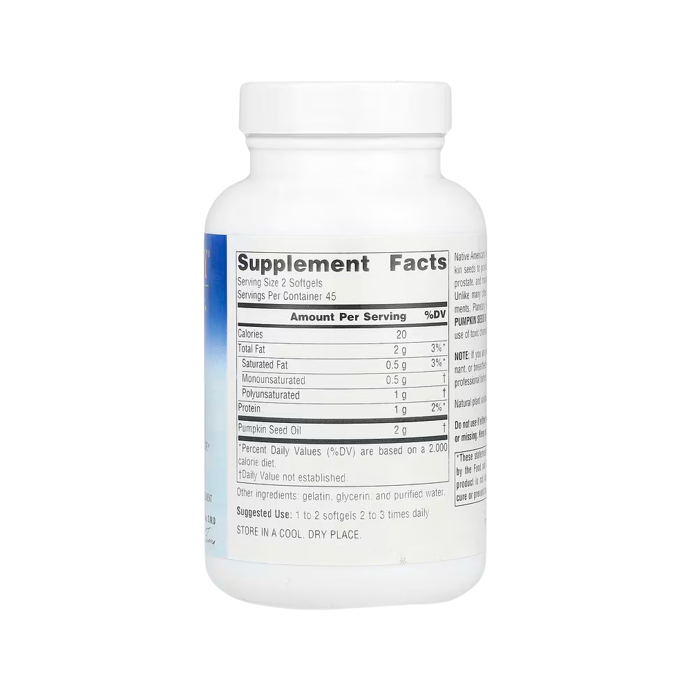Planetary Herbals, Full Spectrum Pumpkin Seed Oil, 1,000 mg, 90 Softgels