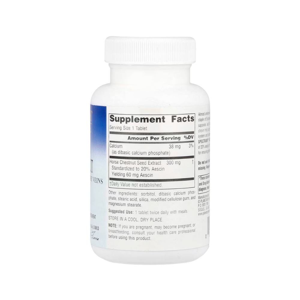 Planetary Herbals, Full Spectrum, Horse Chestnut, 60 Tablets