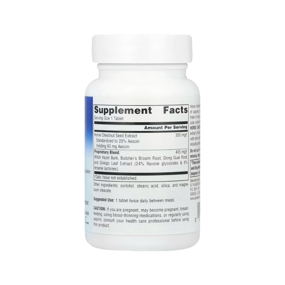Planetary Herbals, Horse Chestnut Vein Strength, 42 Tablets