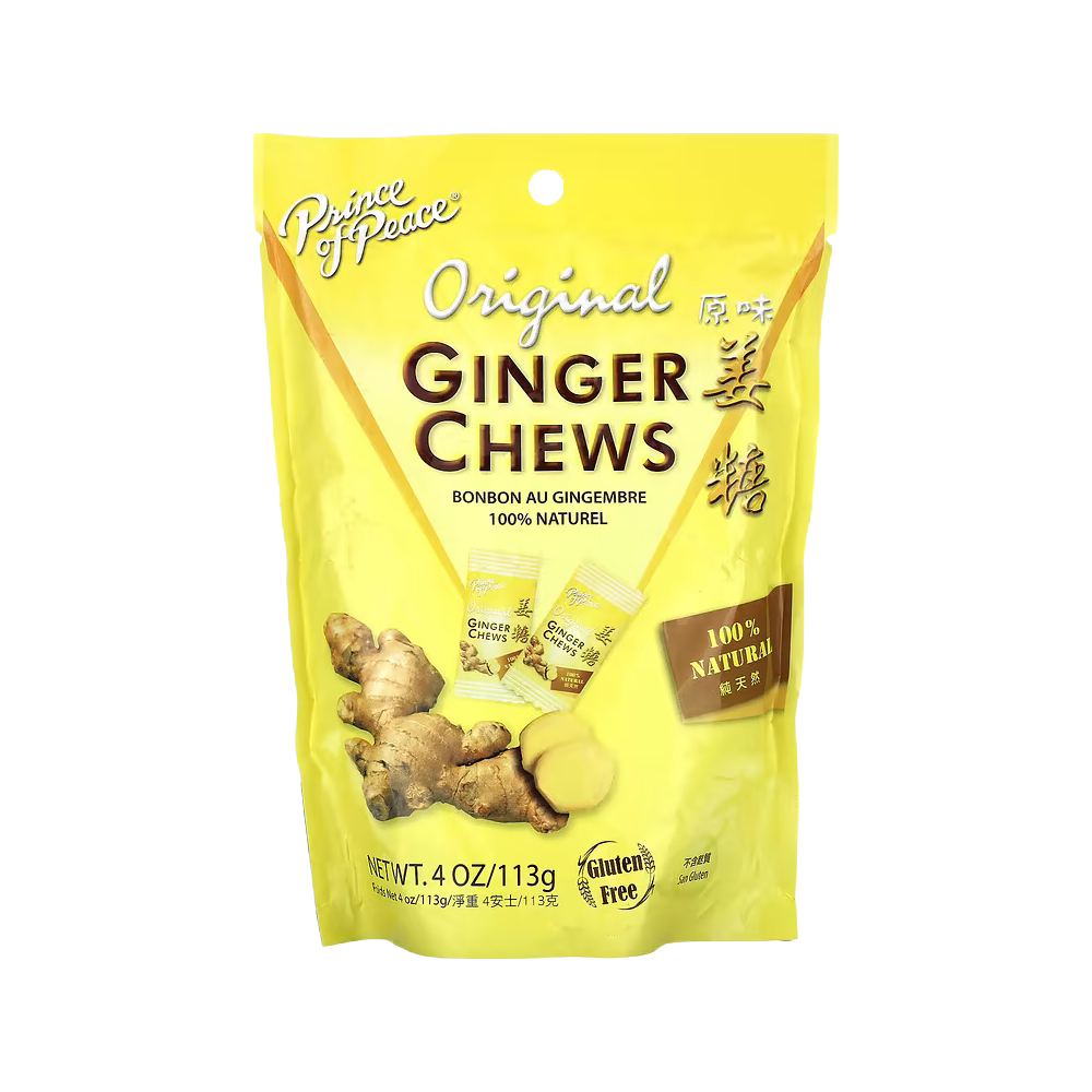 Prince of Peace, Ginger Chews, Original, 4 oz (113 g)