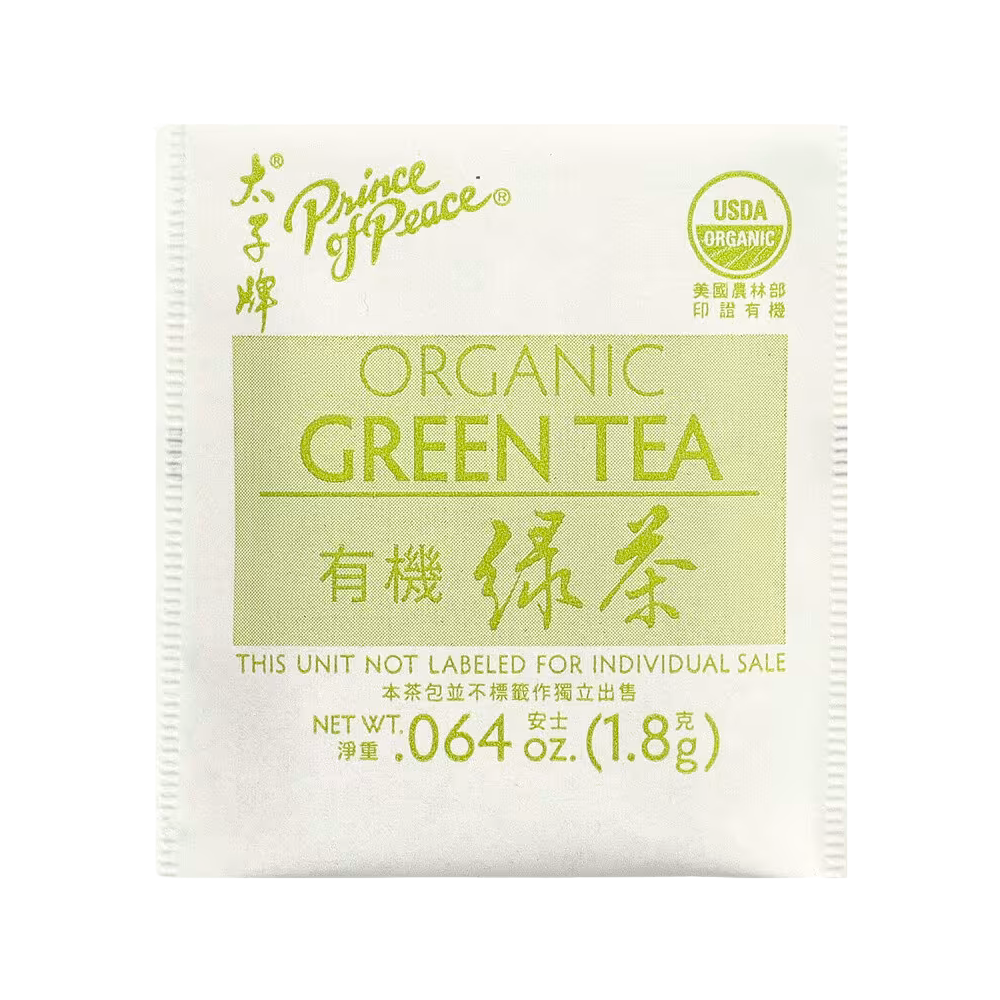 Prince of Peace, Organic Green Tea, 100 Tea Bags, 6.35 oz (180 g)
