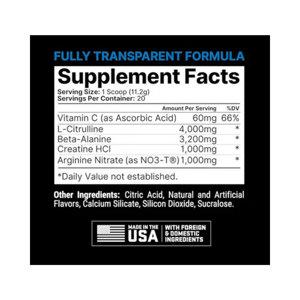 Prosupps, Hyde Max Pump, stimulant free pre-workout, unflavored, 8.78oz (248.9g)