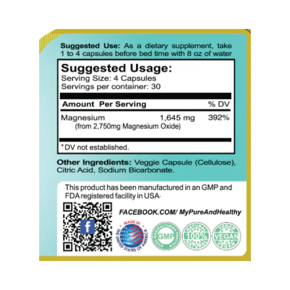 Pure & Healty, Oxypure, 120 Vegan Capsules