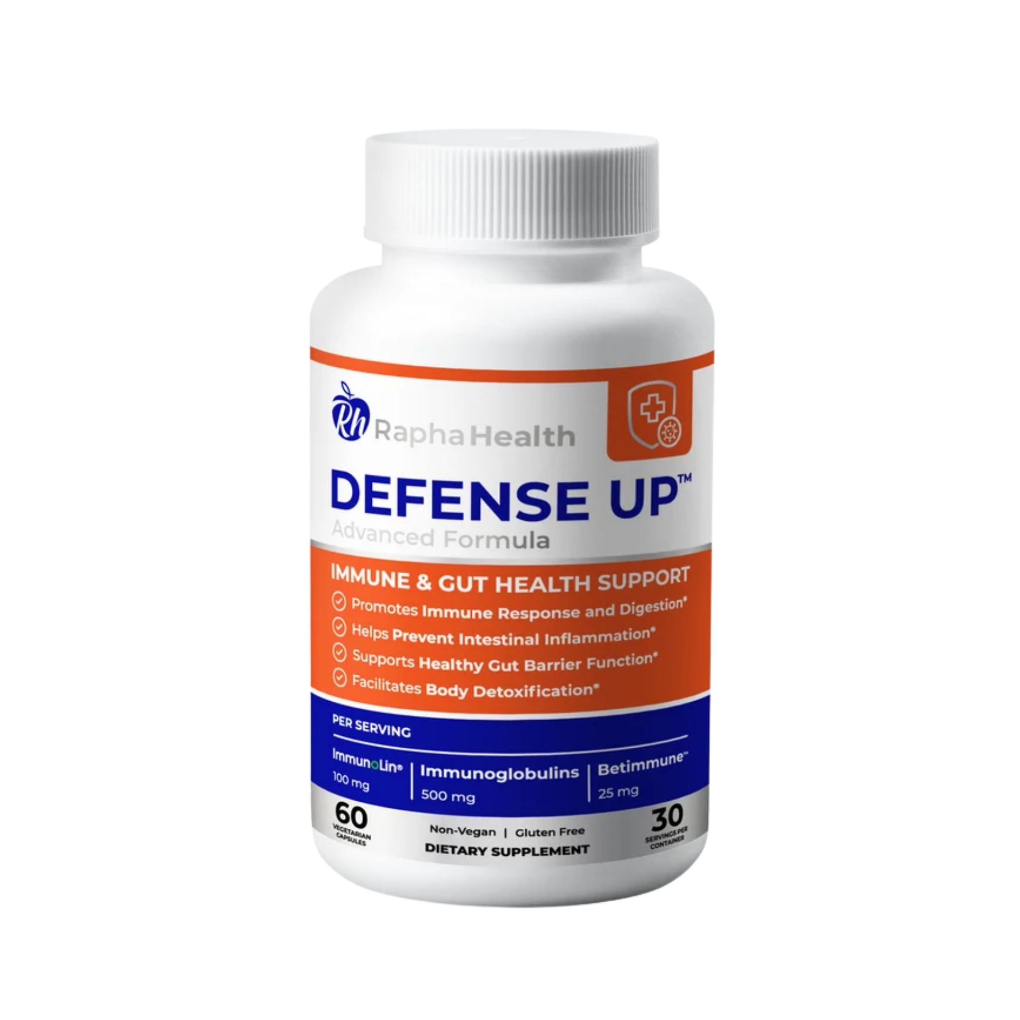 Rapha Health, Defense Up Advanced Formula, 60 Vegetarian capsules