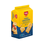 Schär Gluten free, Table Crackers Light and Crisp, Gluten-Free Table Crackers, 6 - 1.2 oz (35g) packages Net WT 7.4 oz (210g)