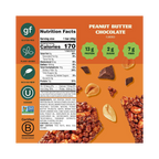 Simply Protein - Peanut Butter Chocolate Crispy Bar - Plant Based Protein Bars, 13g Protein, 2g Sugar, 7g Fiber
