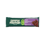 Simply Protein - Dark Chocolate Almond Crispy Bar - Plant Based Protein Bars, 13g Protein, 2g Sugar, 7g Fiber