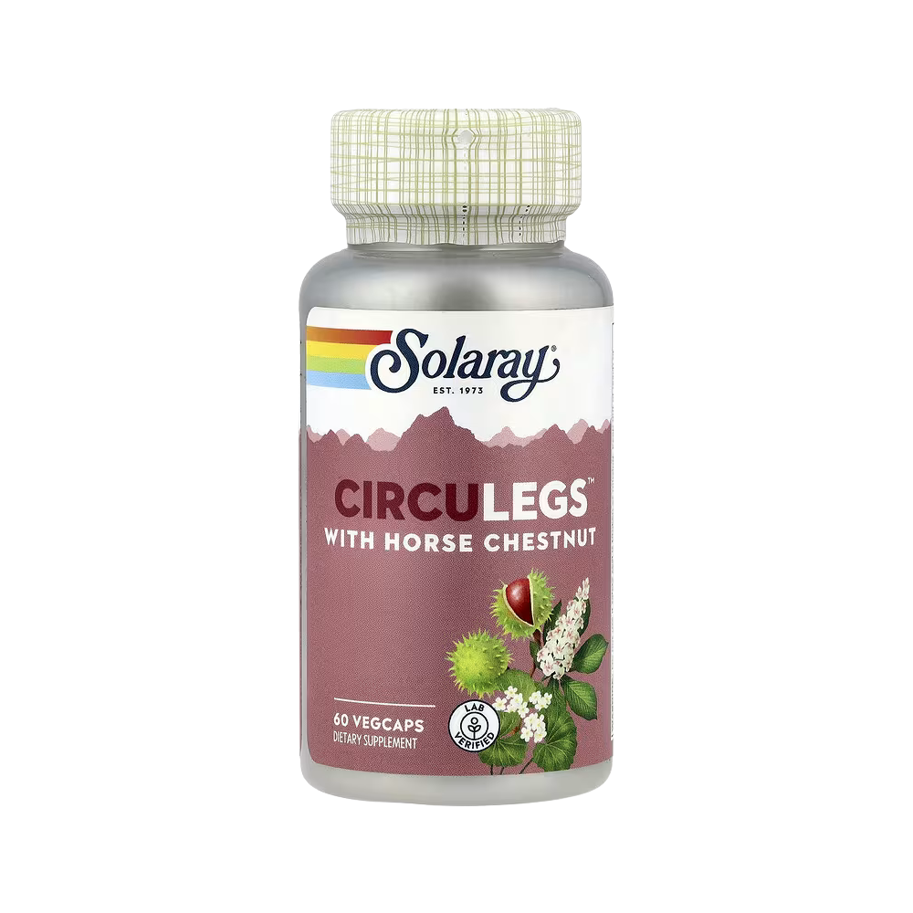 Solaray, CircuLegs™ with Horse Chestnut, 60 VegCaps