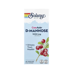 Solaray, CranActin, D-Mannose 1,000mg per serving, 60 vegetarian capsules