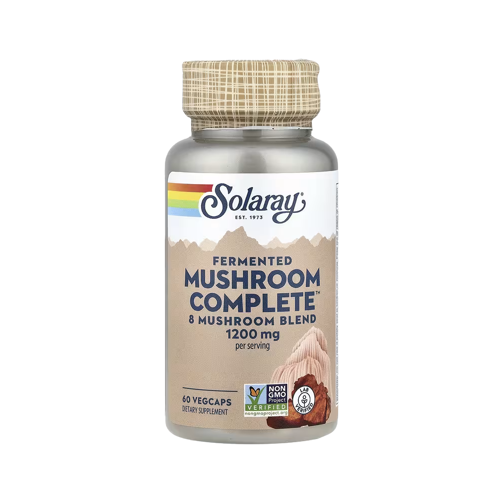 Solaray, Fermented Mushrooms Complete, 60 vegcaps