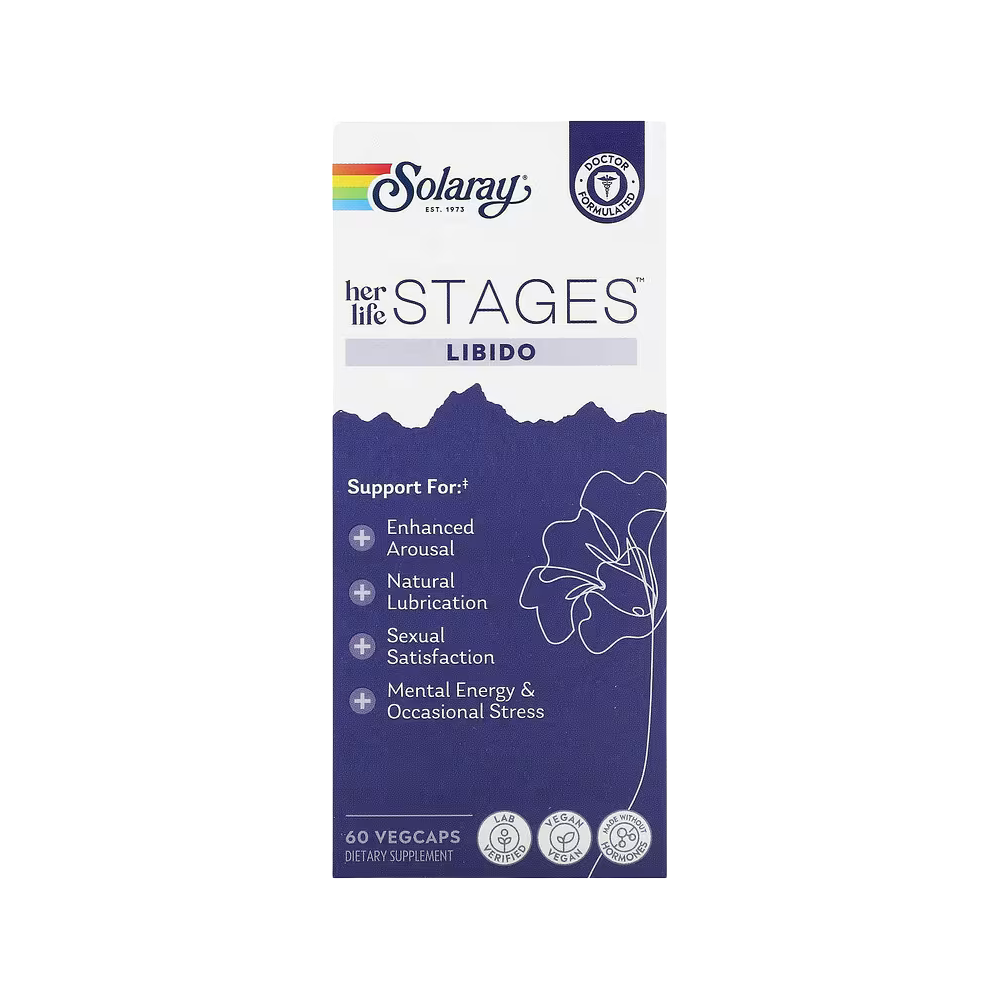 Solaray, Her Life Stages, Libido , 60 VegCaps
