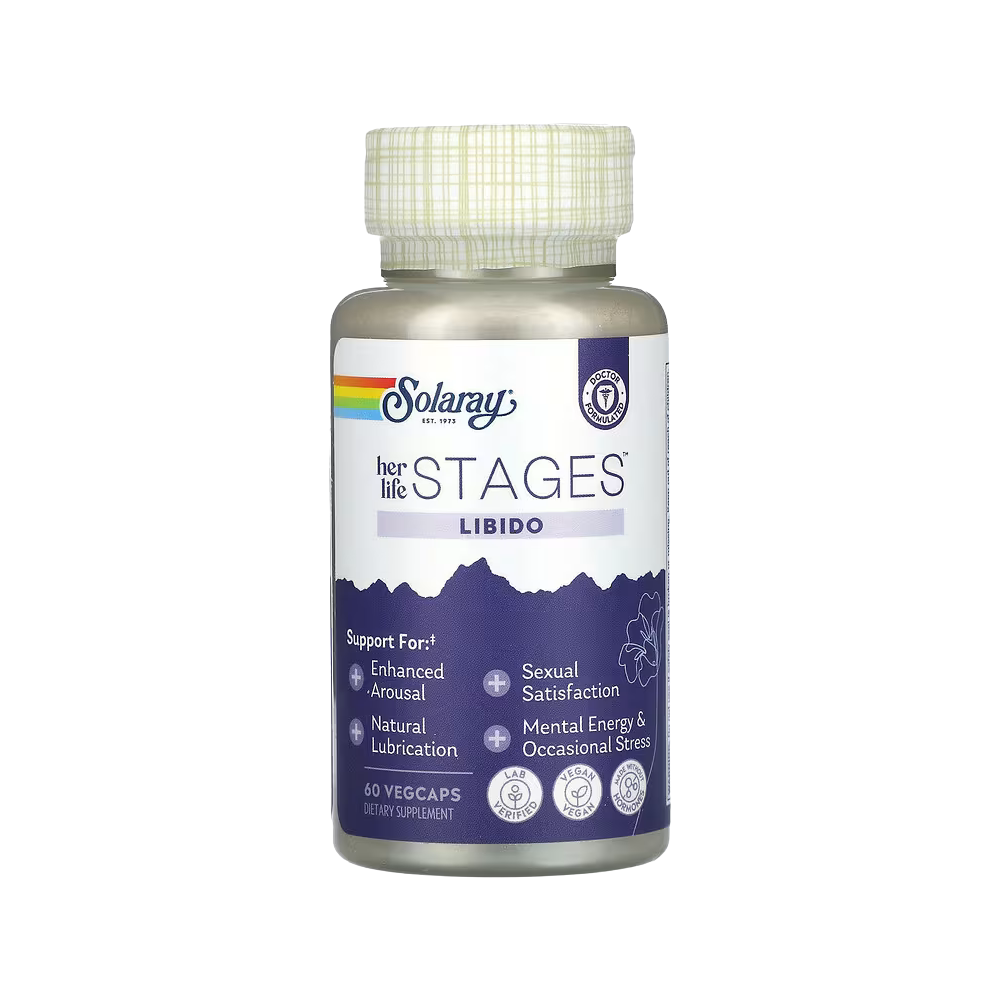 Solaray, Her Life Stages, Libido , 60 VegCaps