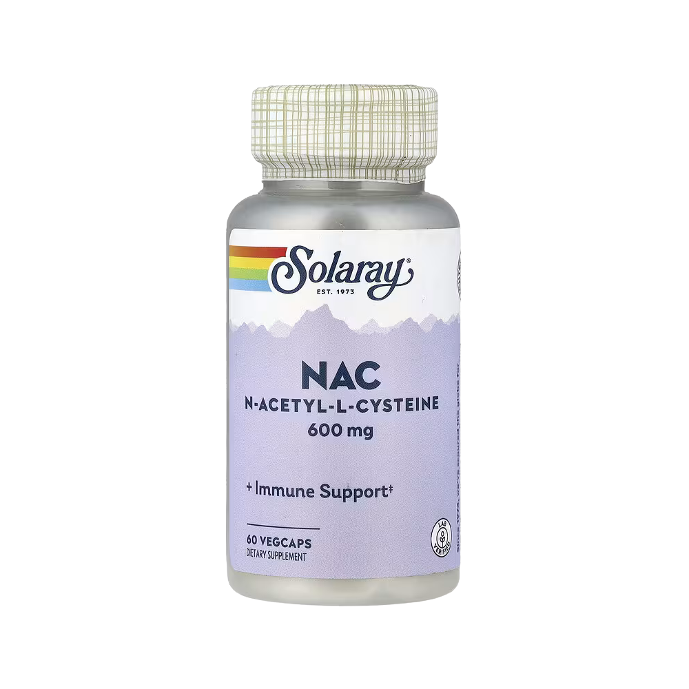Solaray, NAC, 600 mg, 60 VegCaps