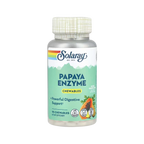 Solaray, Papaya Enzyme, Natural Pineapple, 90 Chewables
