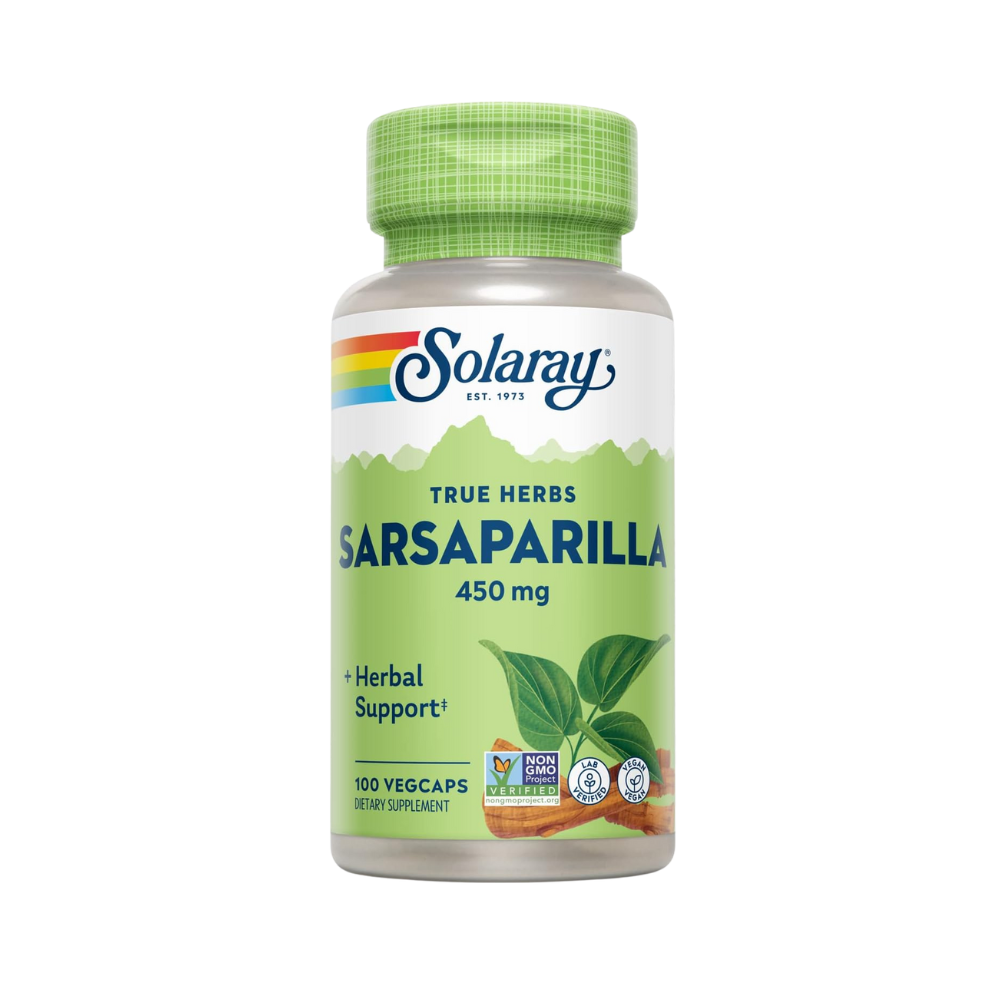 Solaray, Sarsaparilla, 100 Vegan Capsules