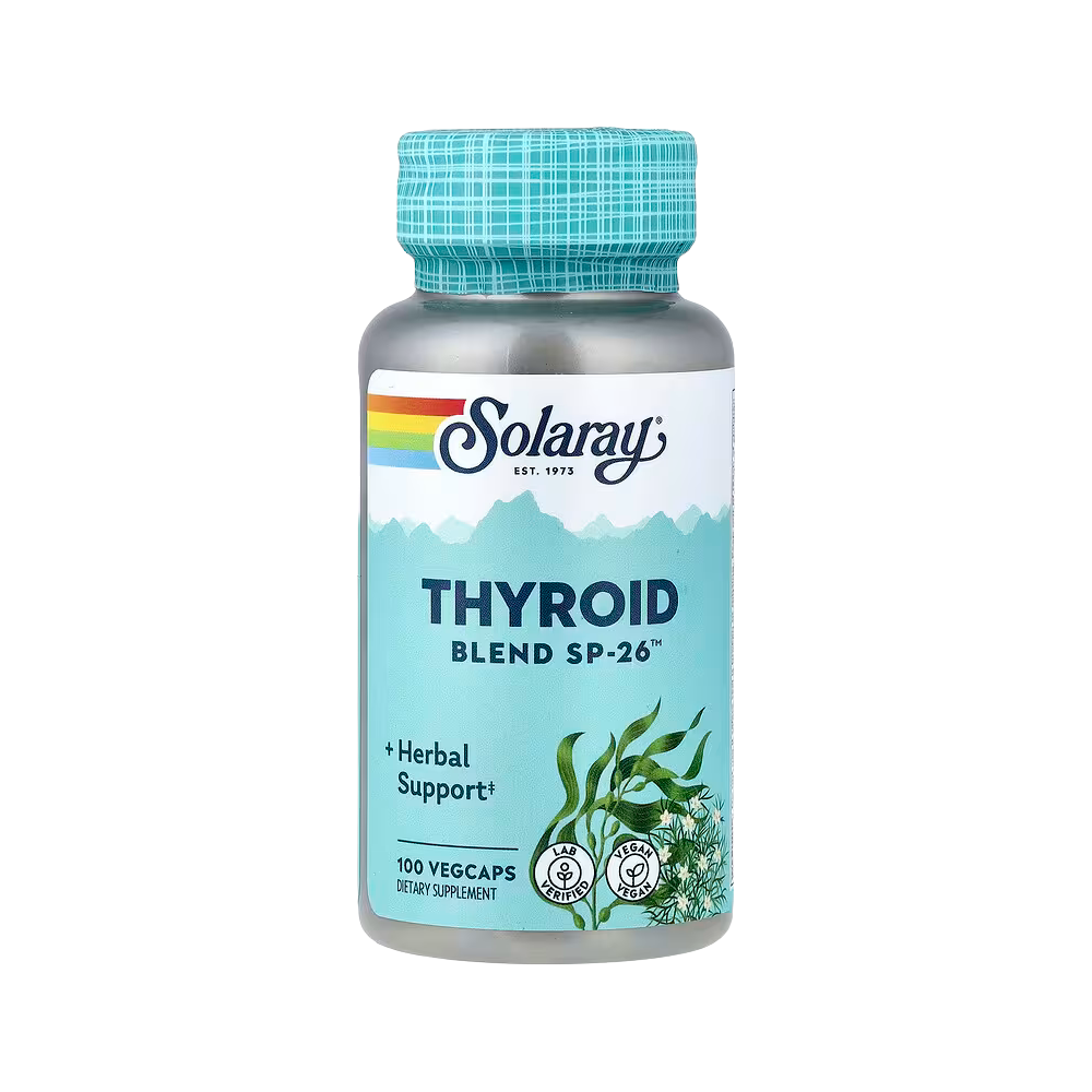 Solaray, Thyroid Blend SP-26, 100 Vegan Capsules