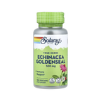 Solaray, True Herbs, Echinacea Goldenseal, 100 VegCaps