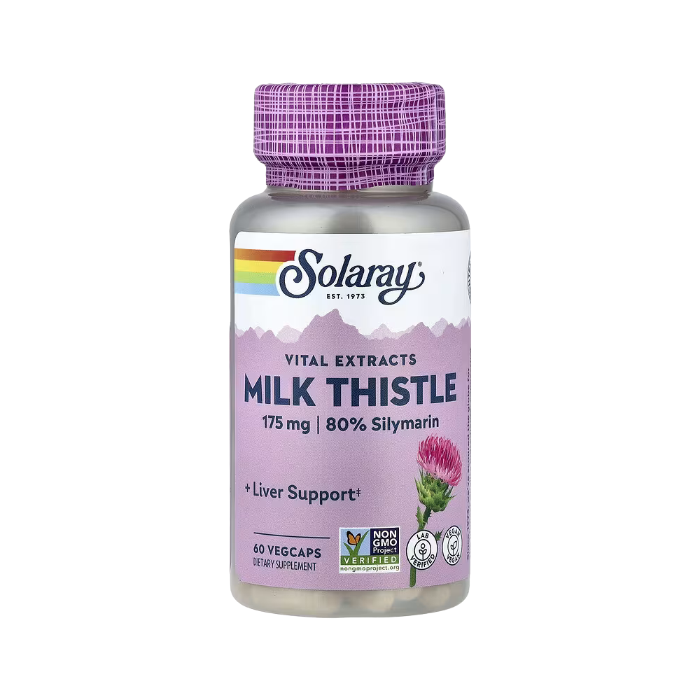 Solaray, Vital Extracts, Milk Thistle, 60 VegCaps