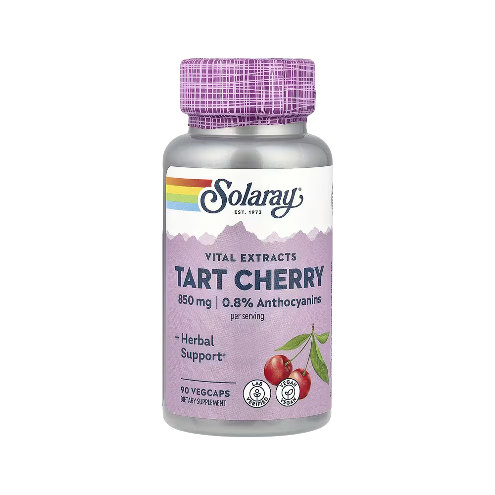Solaray, Vital Extracts, Tart Cherry, 90 VegCaps (425 mg per Capsule)