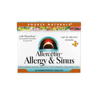 Source Natural, Allercetin Allergy & Sinus, 48 homeopathic tablets