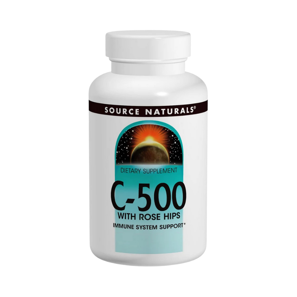 Source Natural, C- 500 with Rose Hips (500mg), 50 tablets