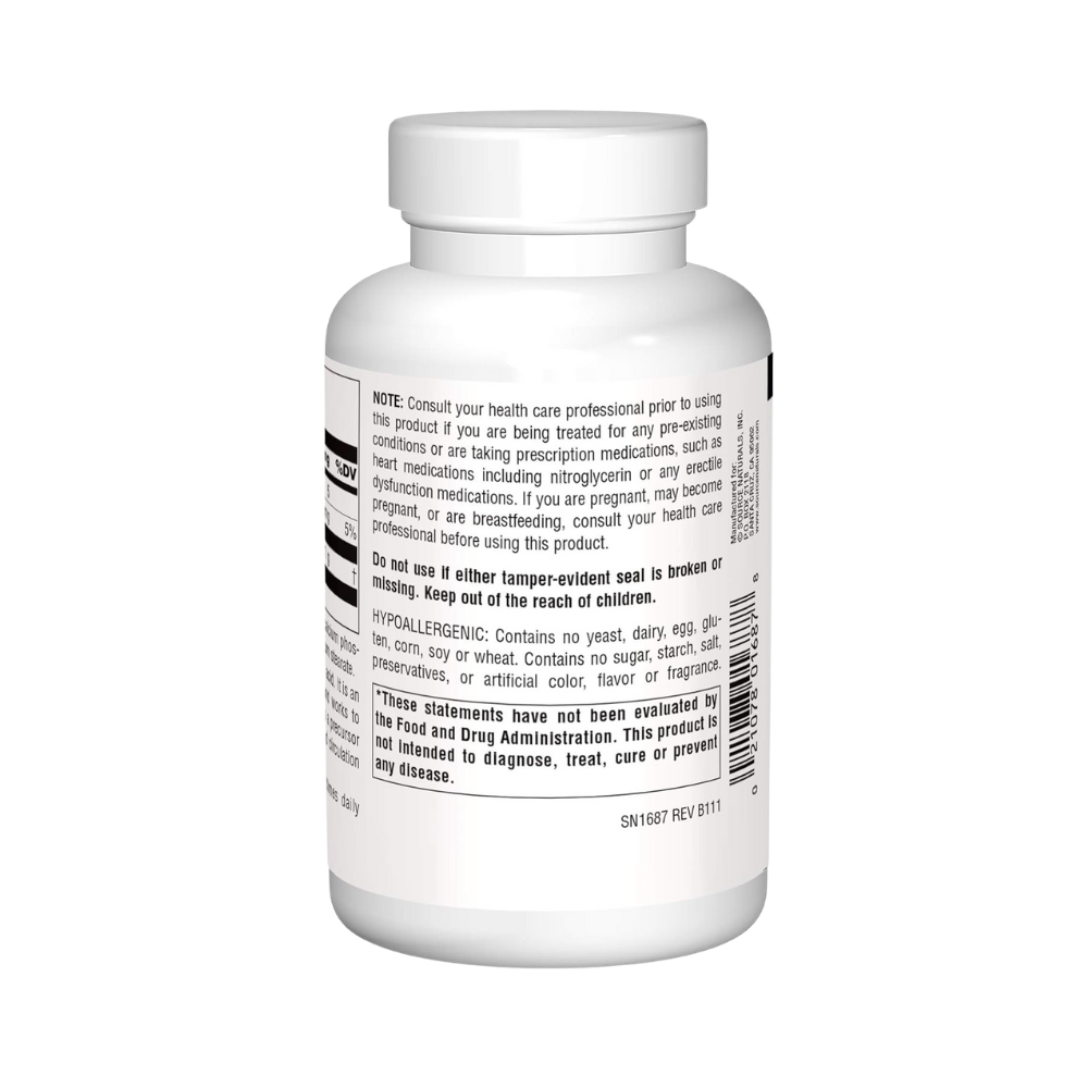 Source Natural, L-Arginine,  500mg, 50 capsules