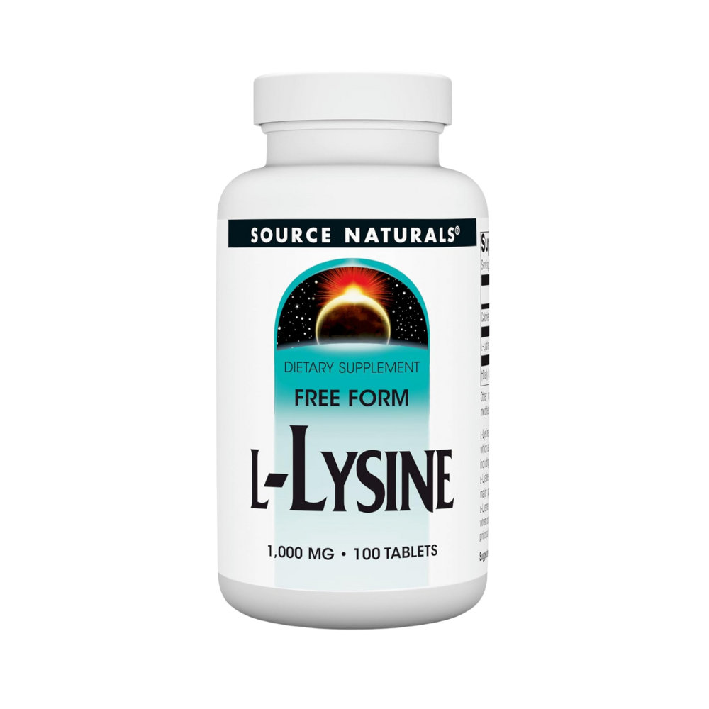 Source Natural, L-Lysine 1,000mg, 100 tablets
