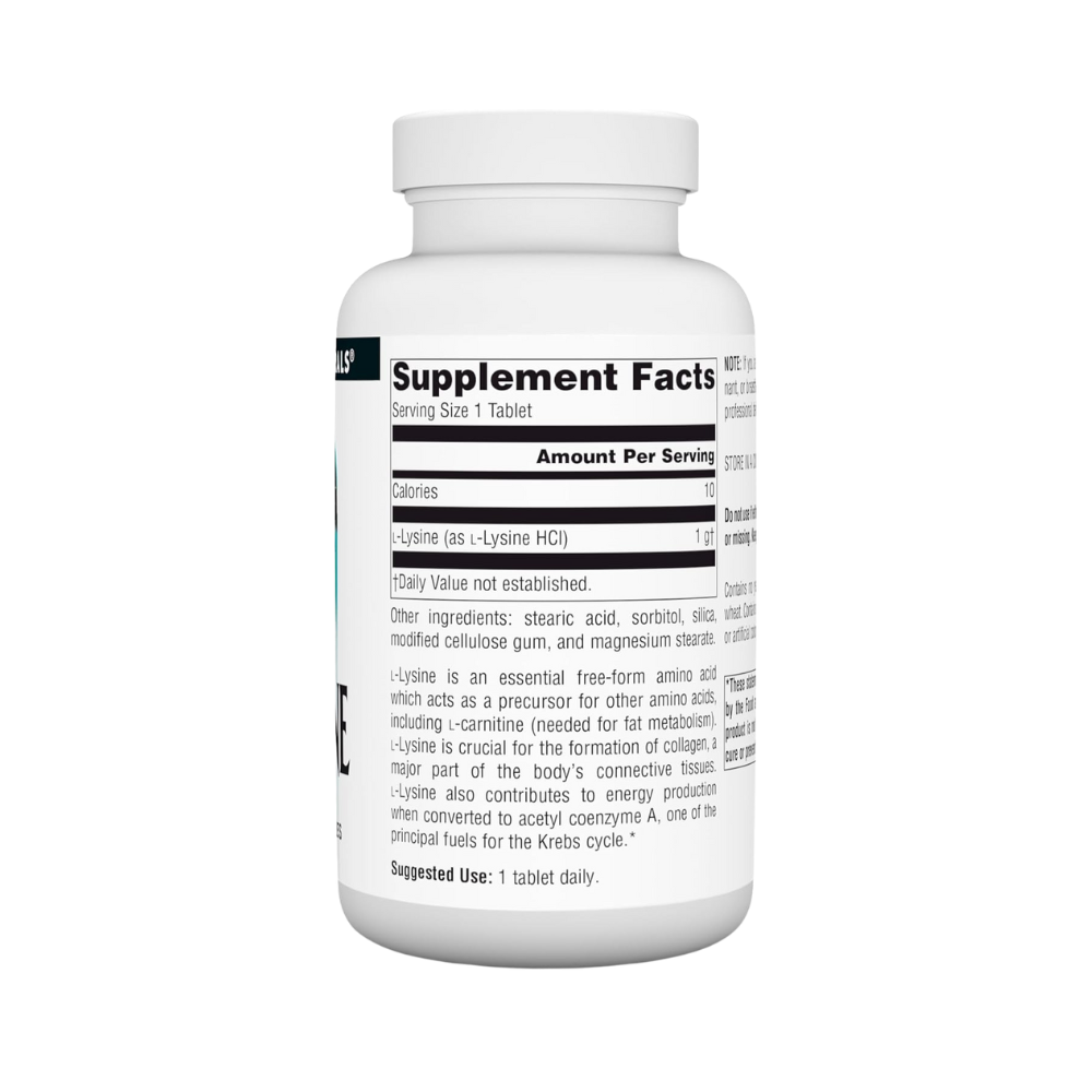 Source Natural, L-Lysine 1,000mg, 100 tablets