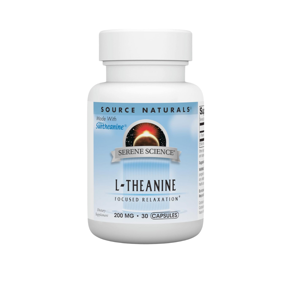 Source Natural, L-Theanine 200mg, 30 Capsules