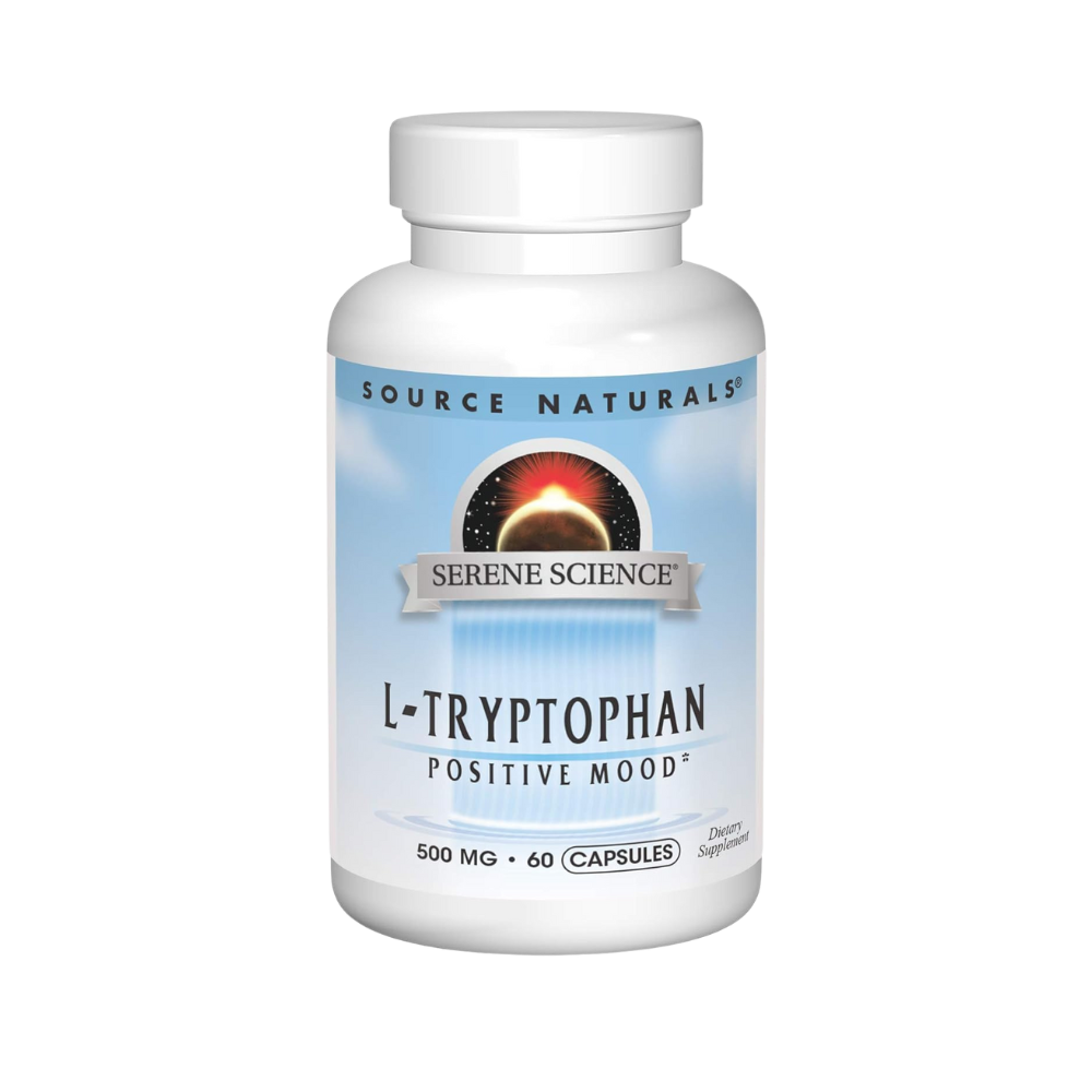 Source Natural, L-Tryptophan 500mg, 60 capsules