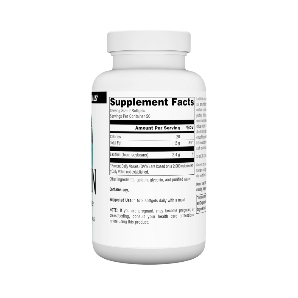 Source Natural, Lecithin, 1200 mg, 100 soft gel