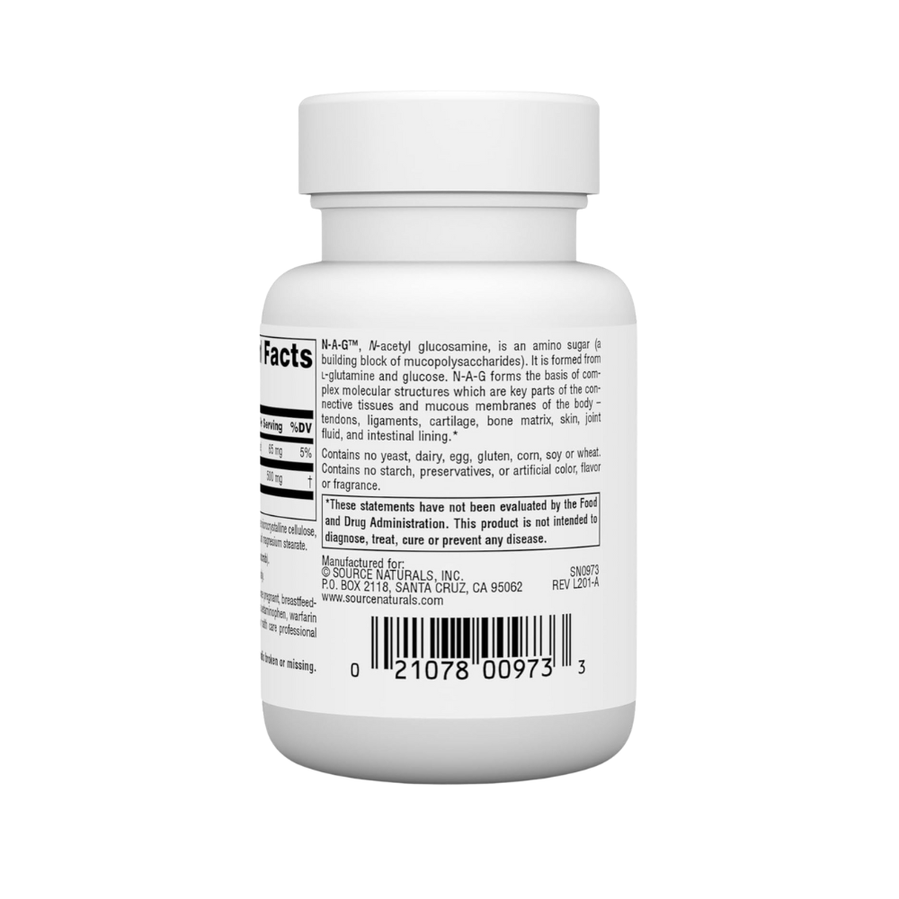 Source Natural, N-A-G 250mg, 60 tablets