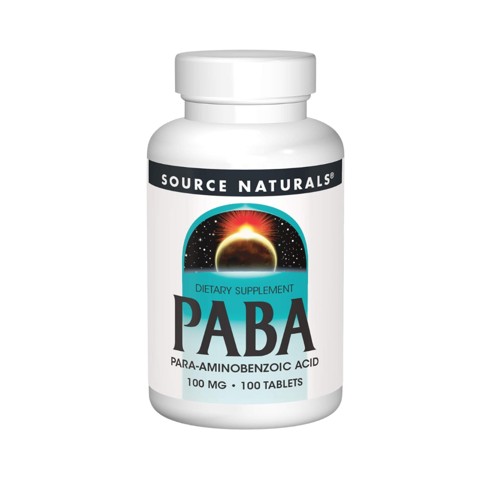 Source Natural, PABA 100mg, 100 tablets