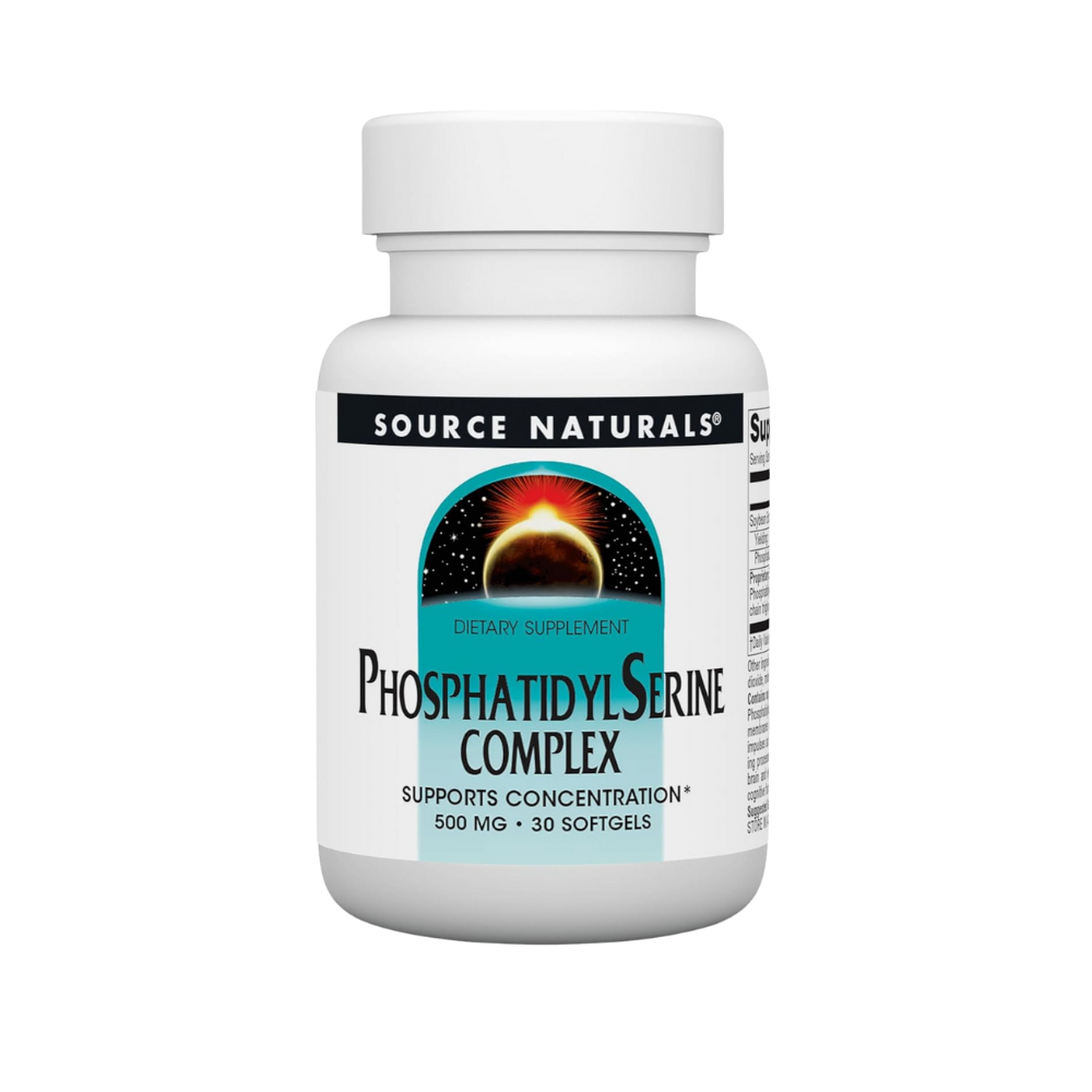 Source Natural, Phosphatidyl Serine complex 500mg, 30 soft gel