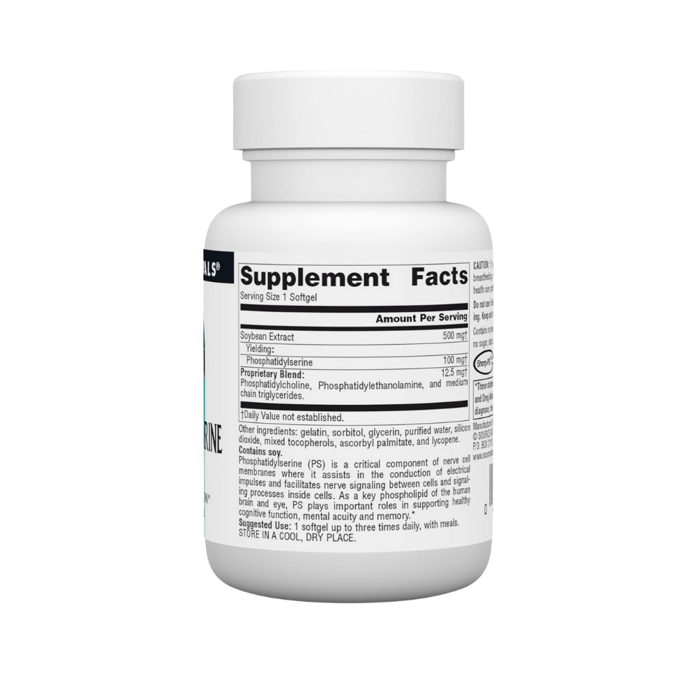 Source Natural, Phosphatidyl Serine complex 500mg, 30 soft gel