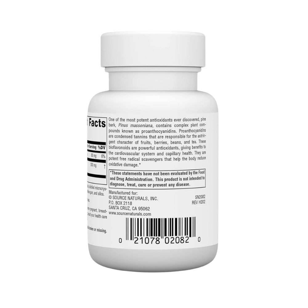 Source Natural, Pine Bark Extract 150mg, 30 tablets