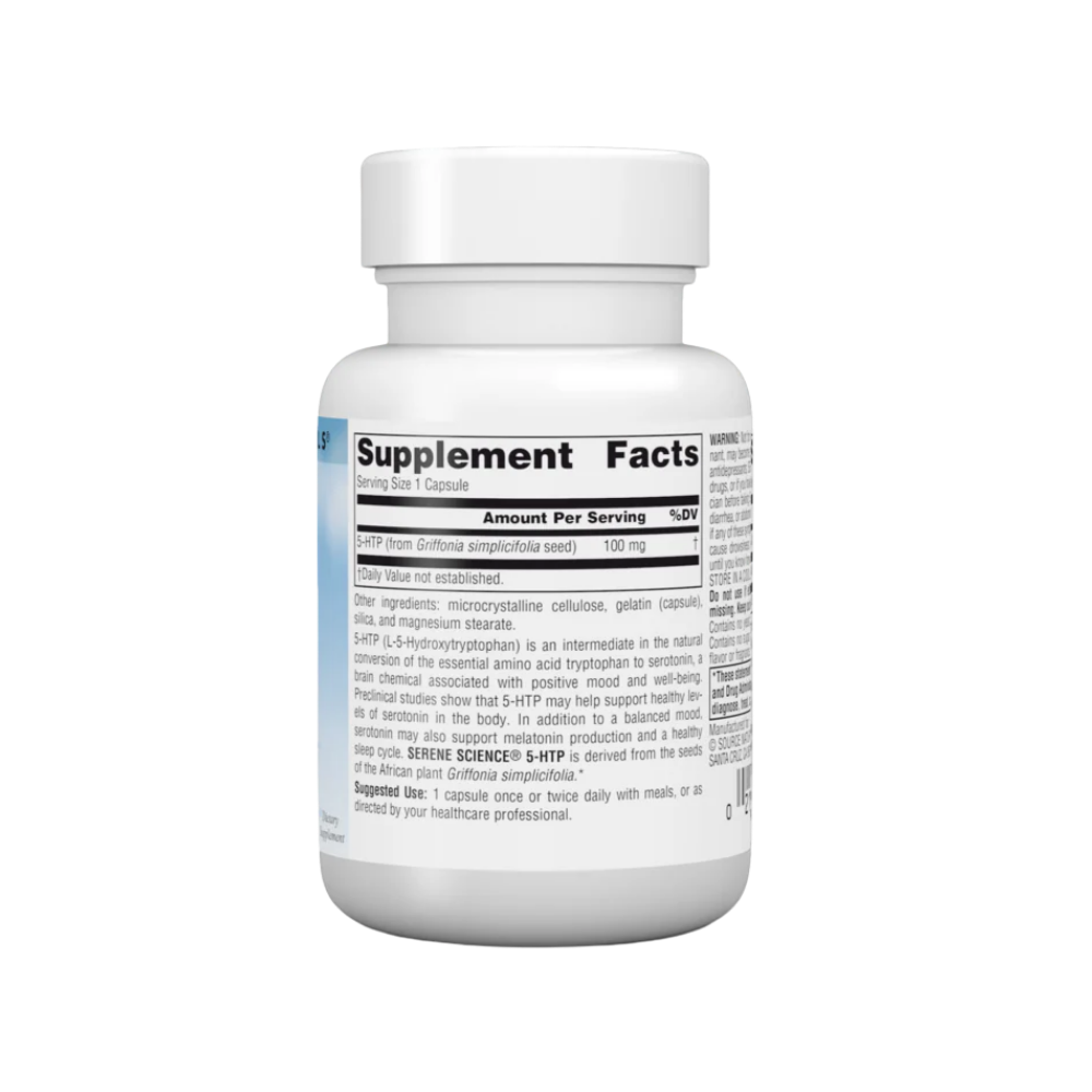 Source Natural, Serene Science 5 HTP 50mg, 30 capsules