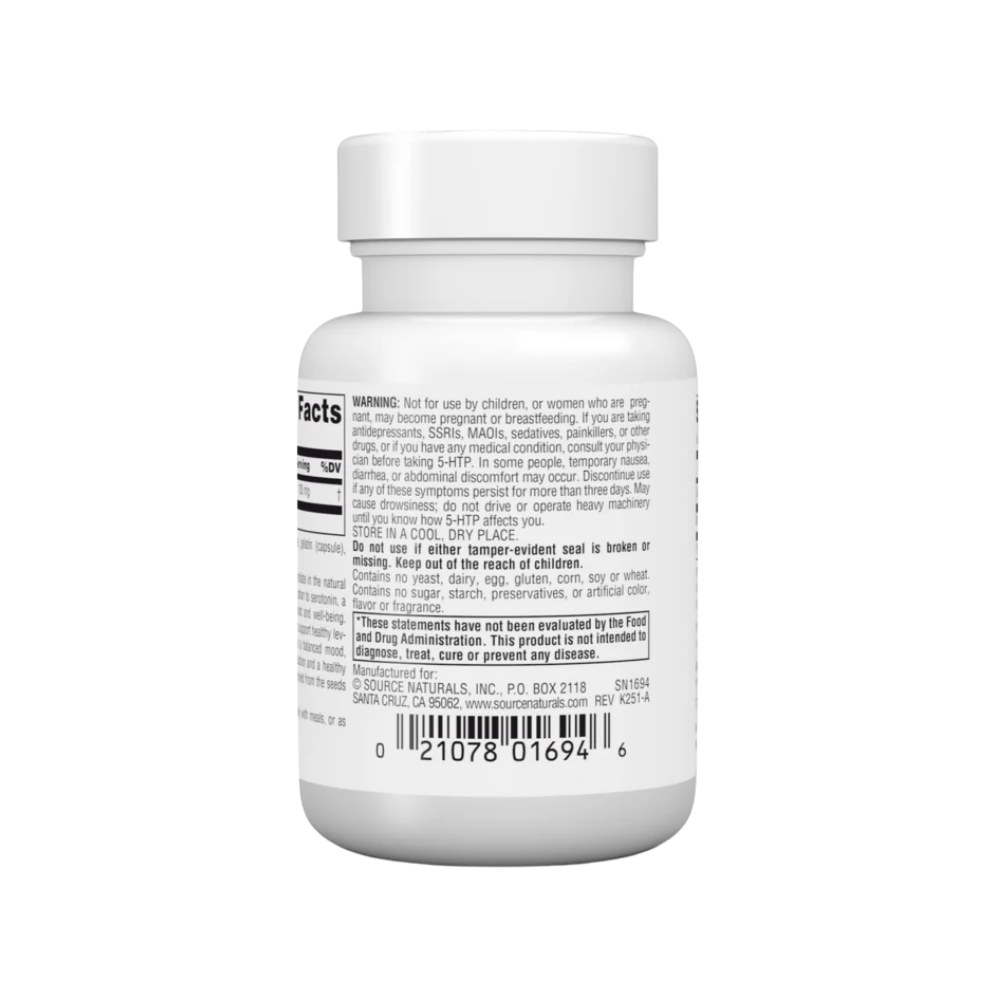 Source Natural, Serene Science 5 HTP 50mg, 30 capsules