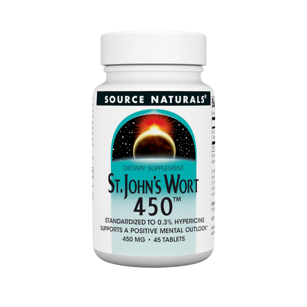Source Natural, St. John’s Wort 450mg, 90 tablets