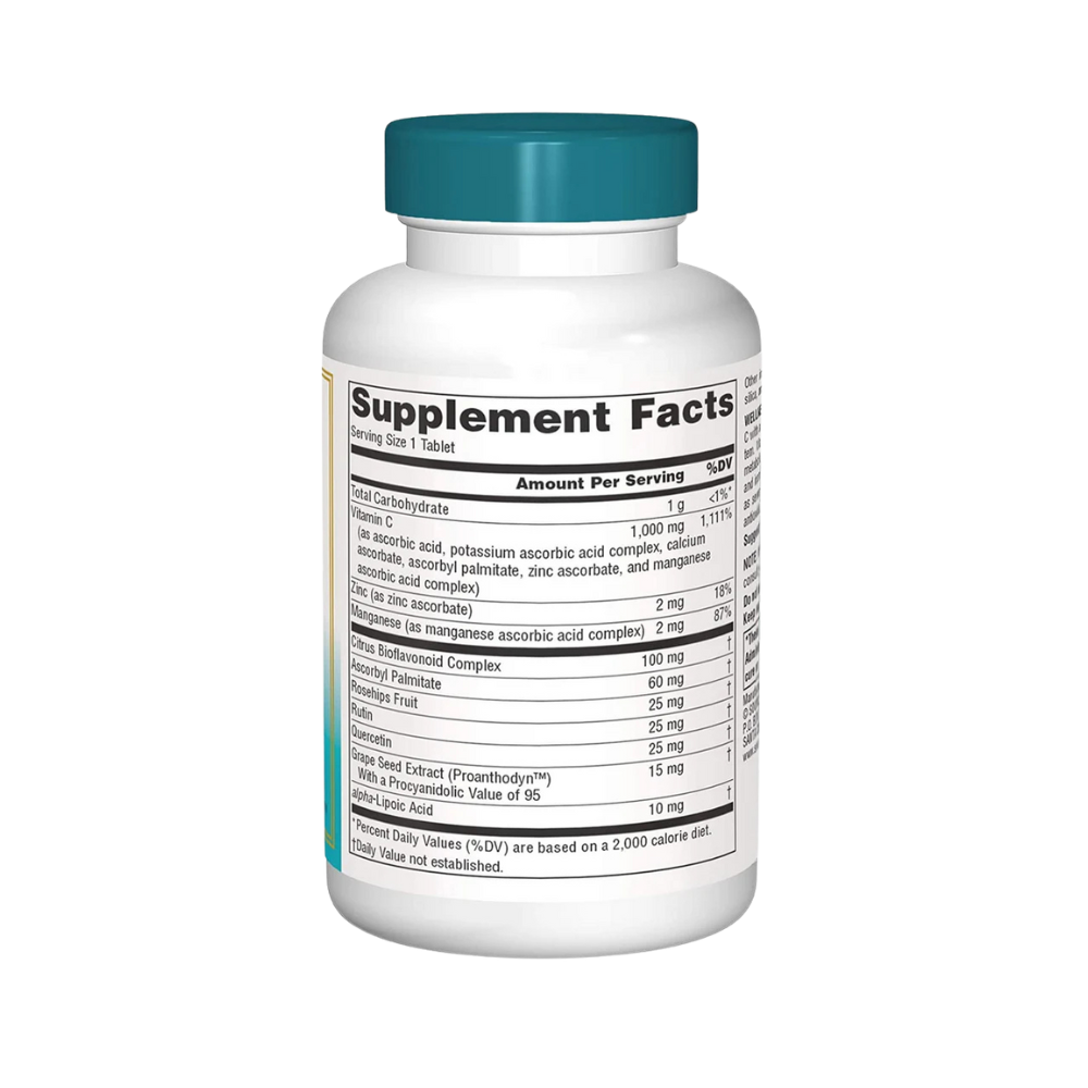 Source Natural, Wellness C-1000, 50 tablets