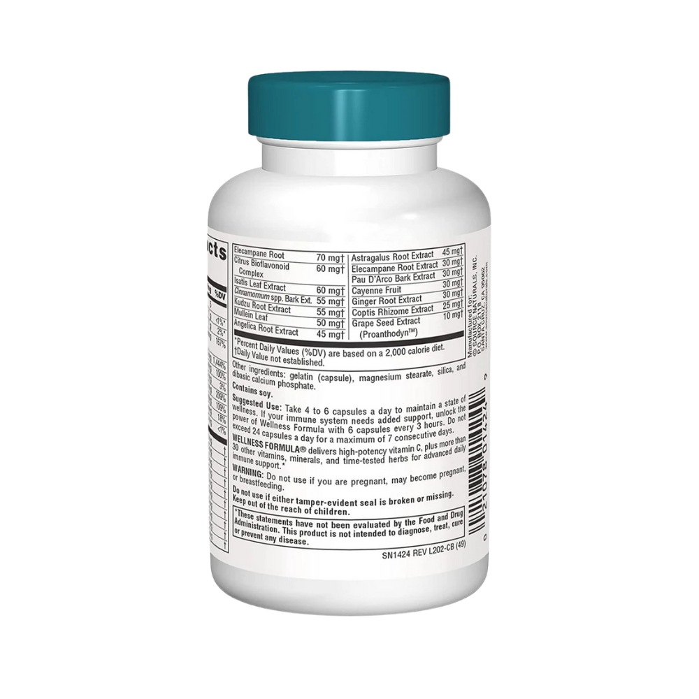 Source Natural, Wellness Formula 60 capsules