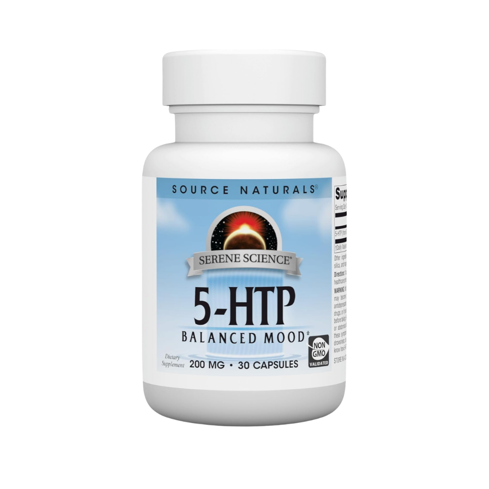 Source Naturals, 5 HTP, 200mg, 30 capsules