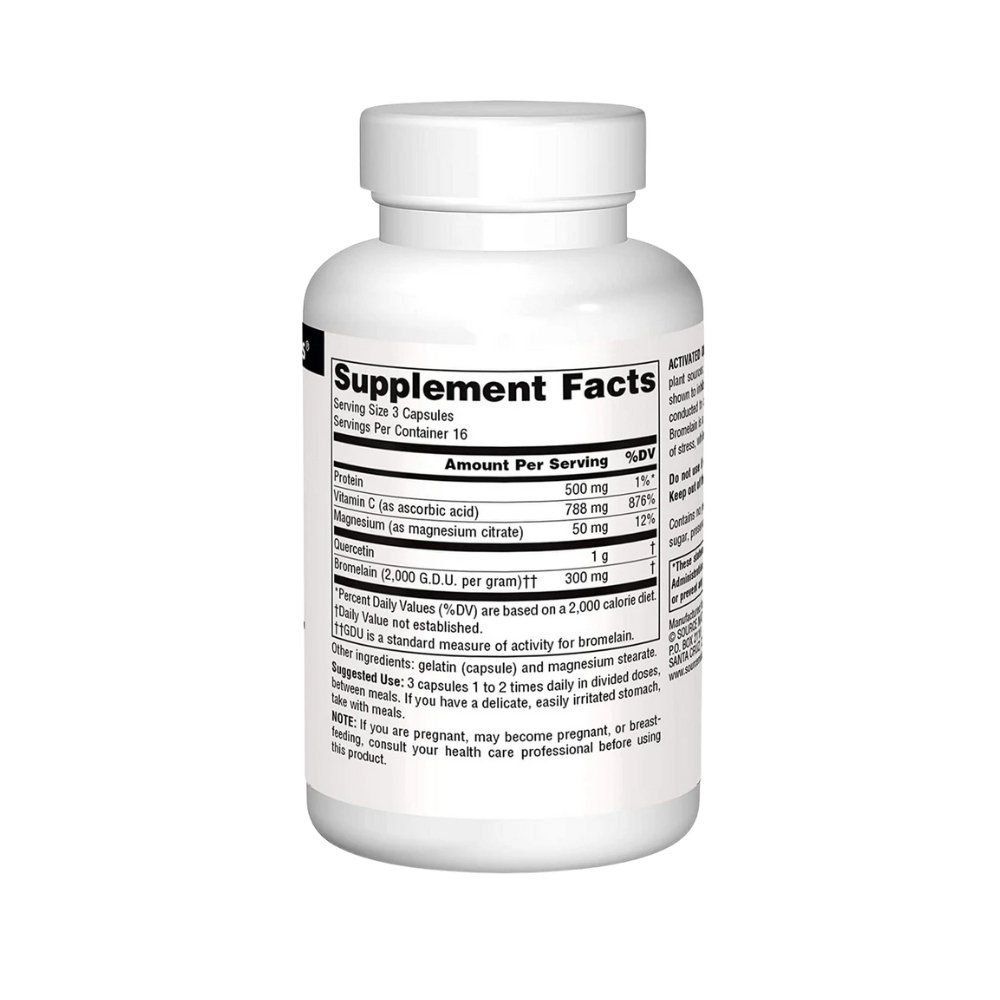 Source Naturals, Activated Quercetin™, 50 capsules