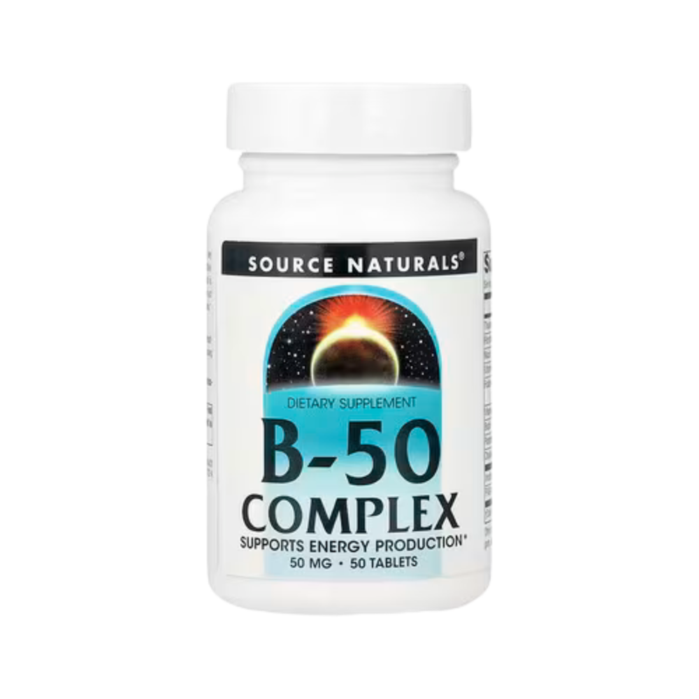 Source Naturals, B-50 Complex, 50 Tablets
