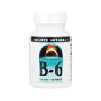 Source Naturals, B-6, 100 Tablets