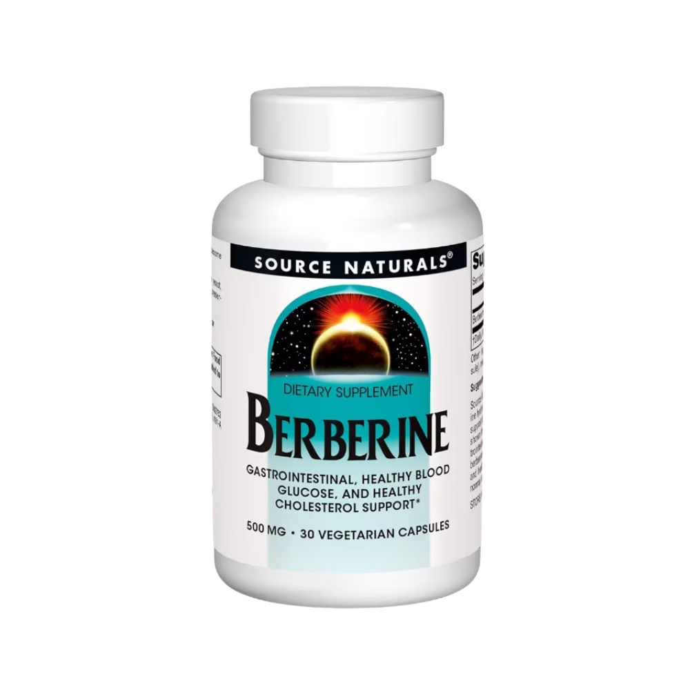 Source Naturals, Berberine, 500 mg, 30 Vegetarian Capsules